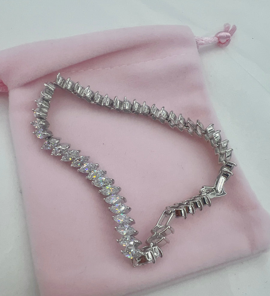 Crystal Tennis Bracelet