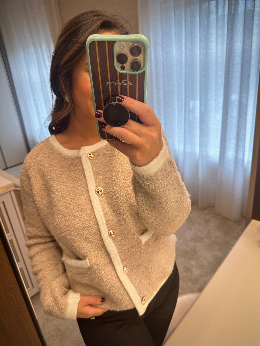 Alice button sweater