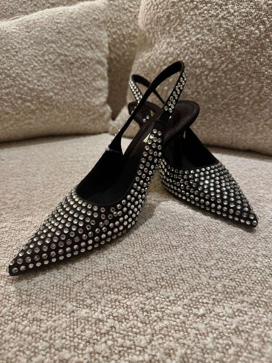 Gia embellished heel