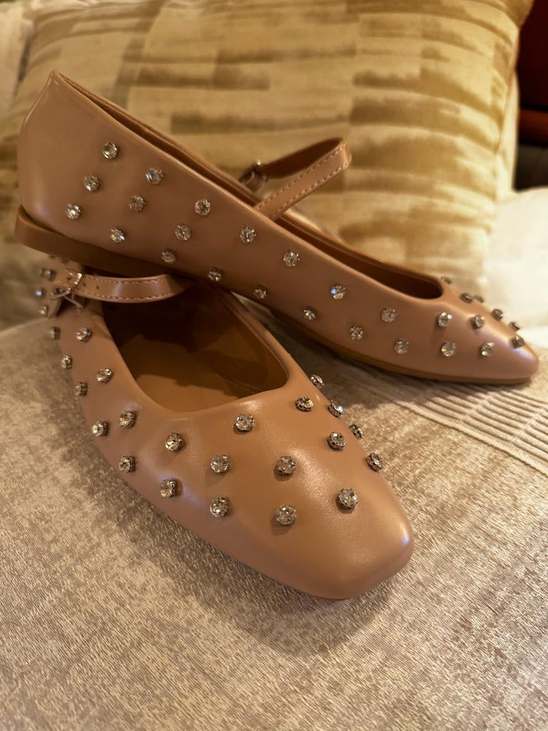 Claudia embellished ballet Flat