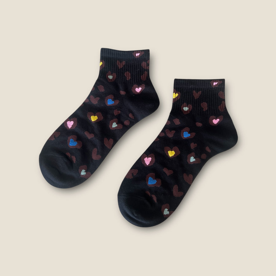 Libby heart socks