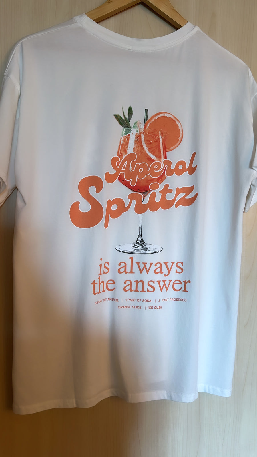 Aperol spritz tee