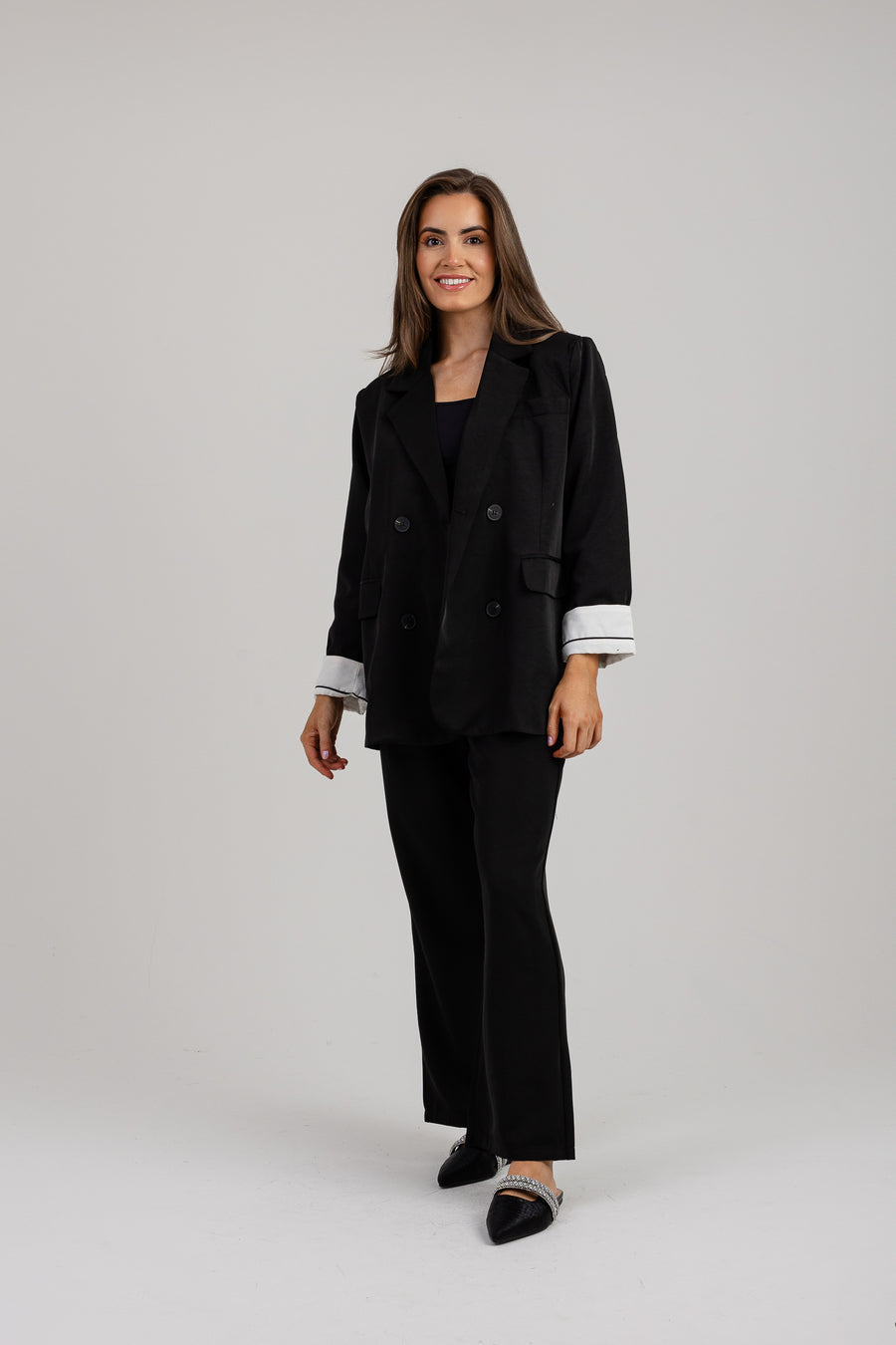 Phoebe two piece blazer set