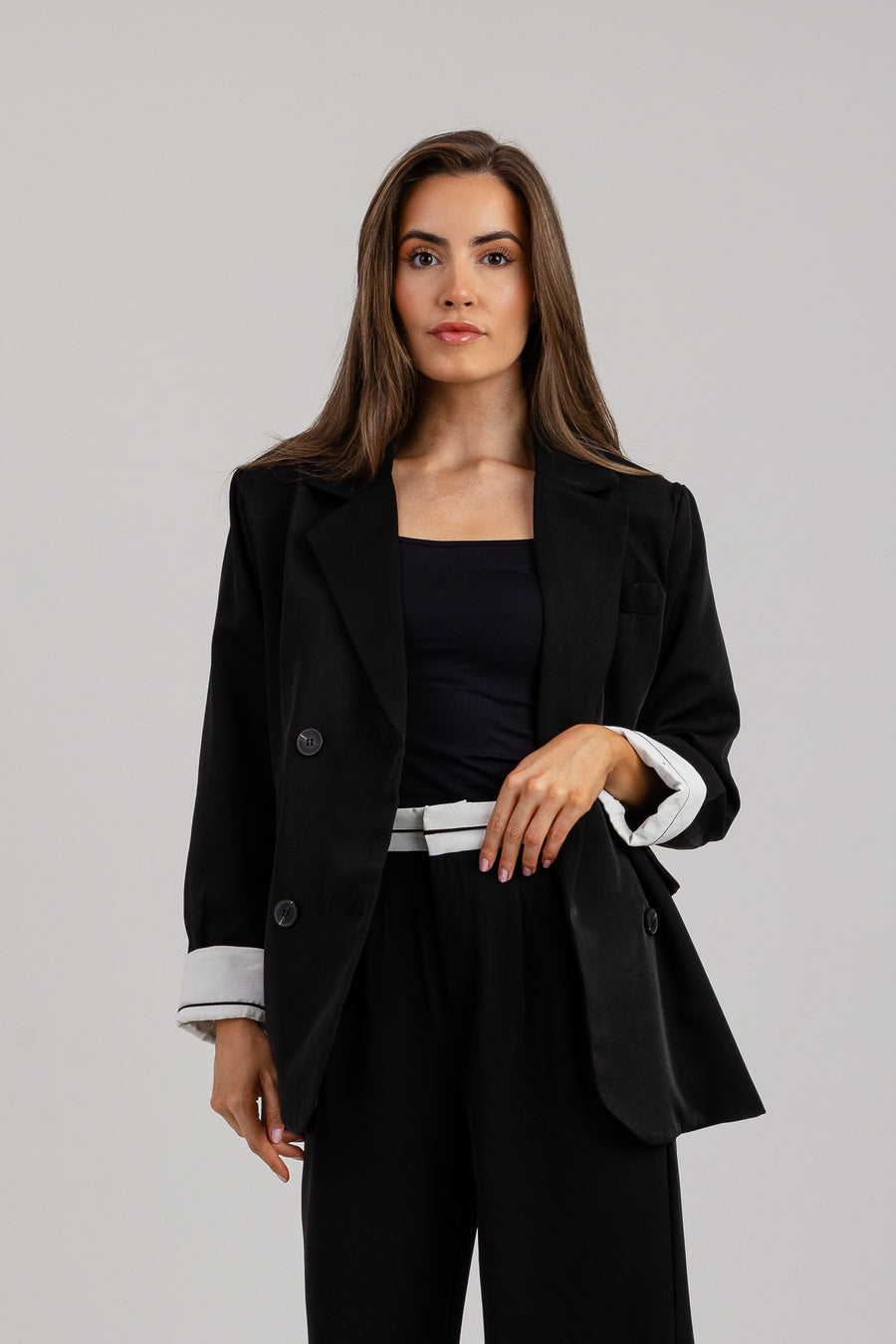 Phoebe two piece blazer set