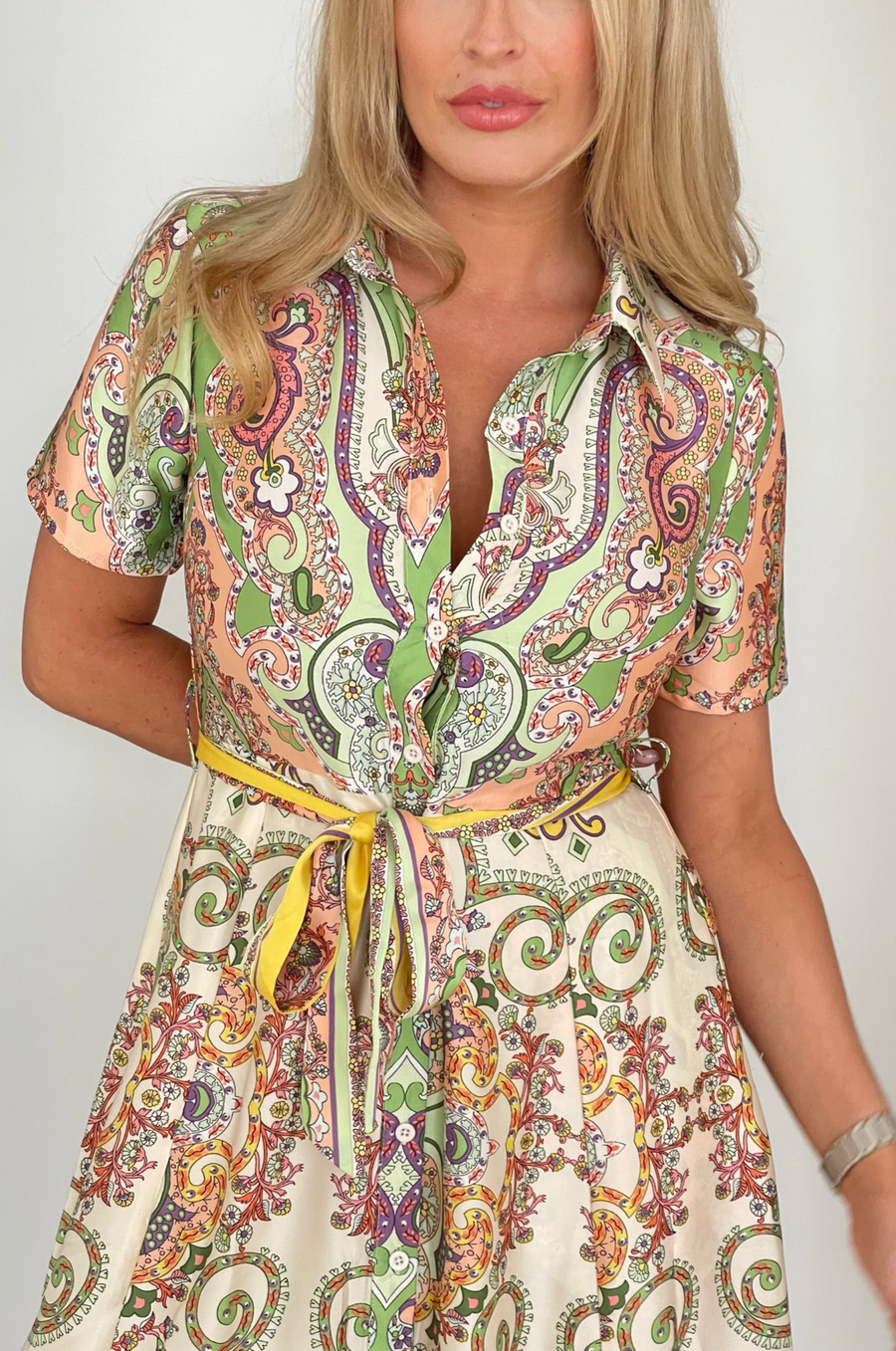 Aurora Maxi Shirt Dress