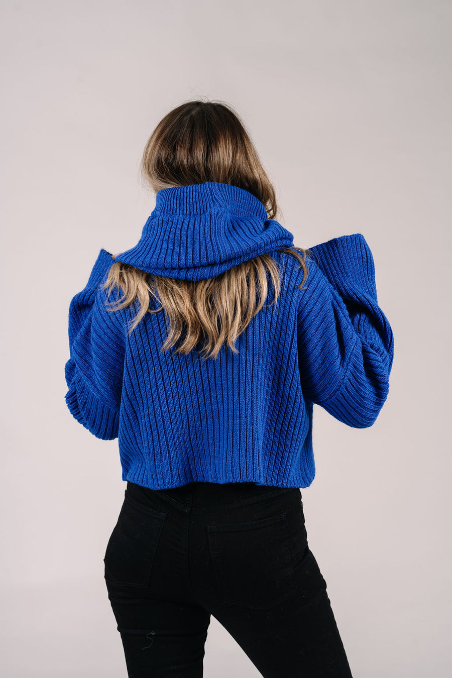 Saffron Knit Blue