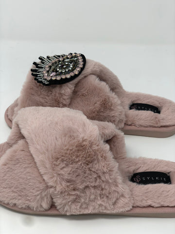 Venetian Eye Slipper Pink