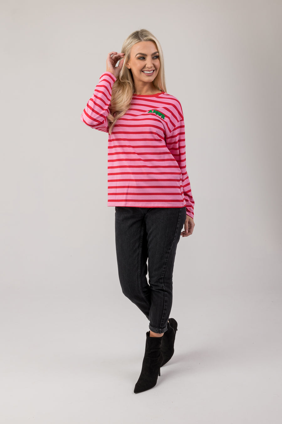 Amor stripe jumper