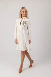 Dakota embellished shirt dress