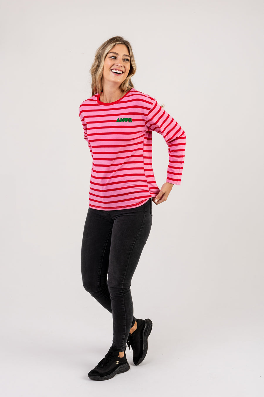 Amor stripe jumper