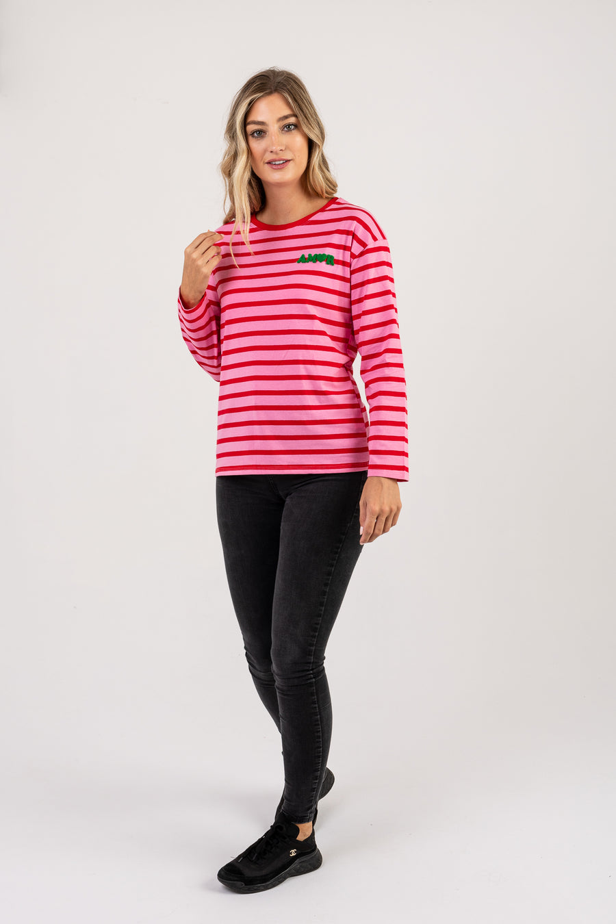 Amor stripe jumper