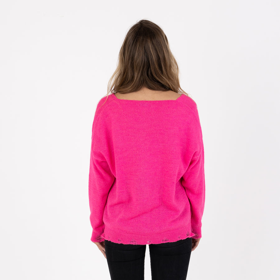 Neon Star Knit