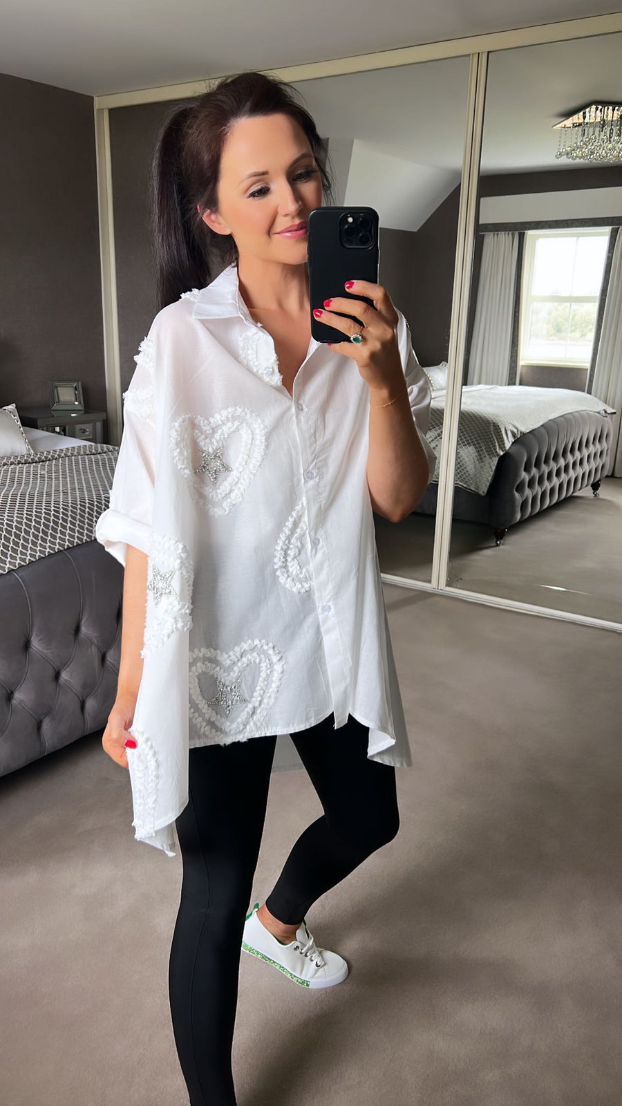 Embellished Bexely shirt