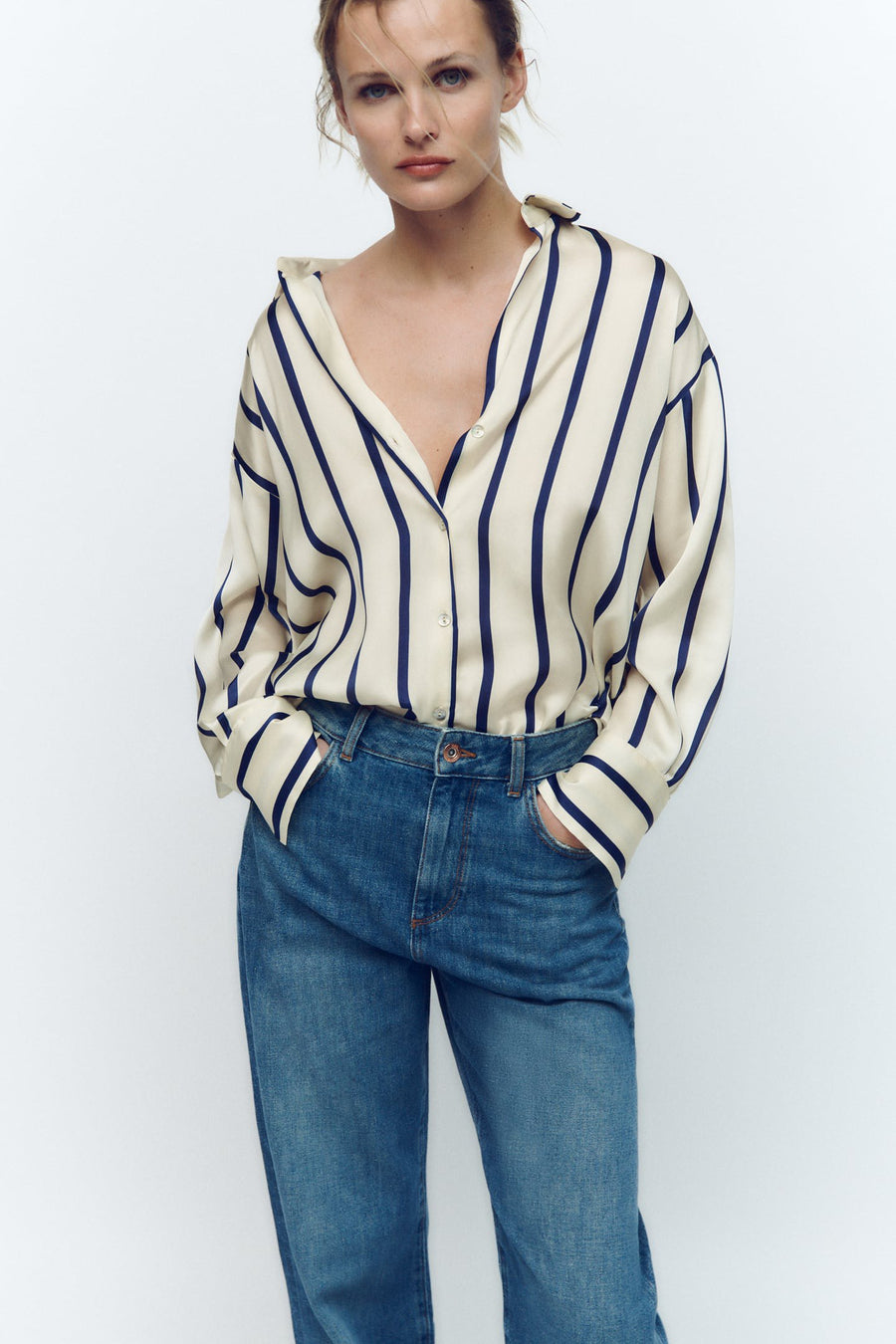 Isabella stripe shirt